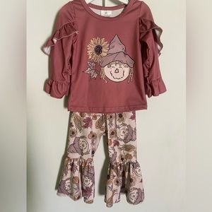 Boutique Scarecrow Outfit 3-6m